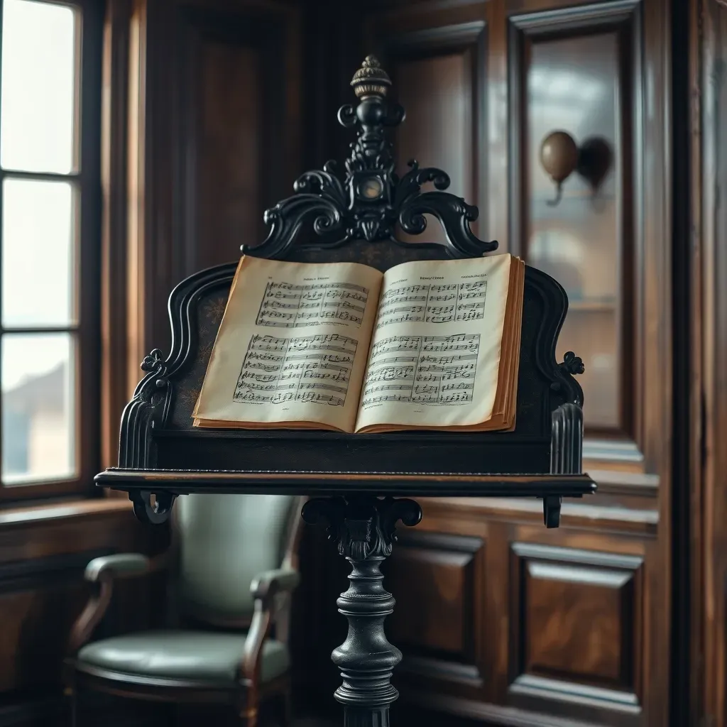 Notenständer & Noten